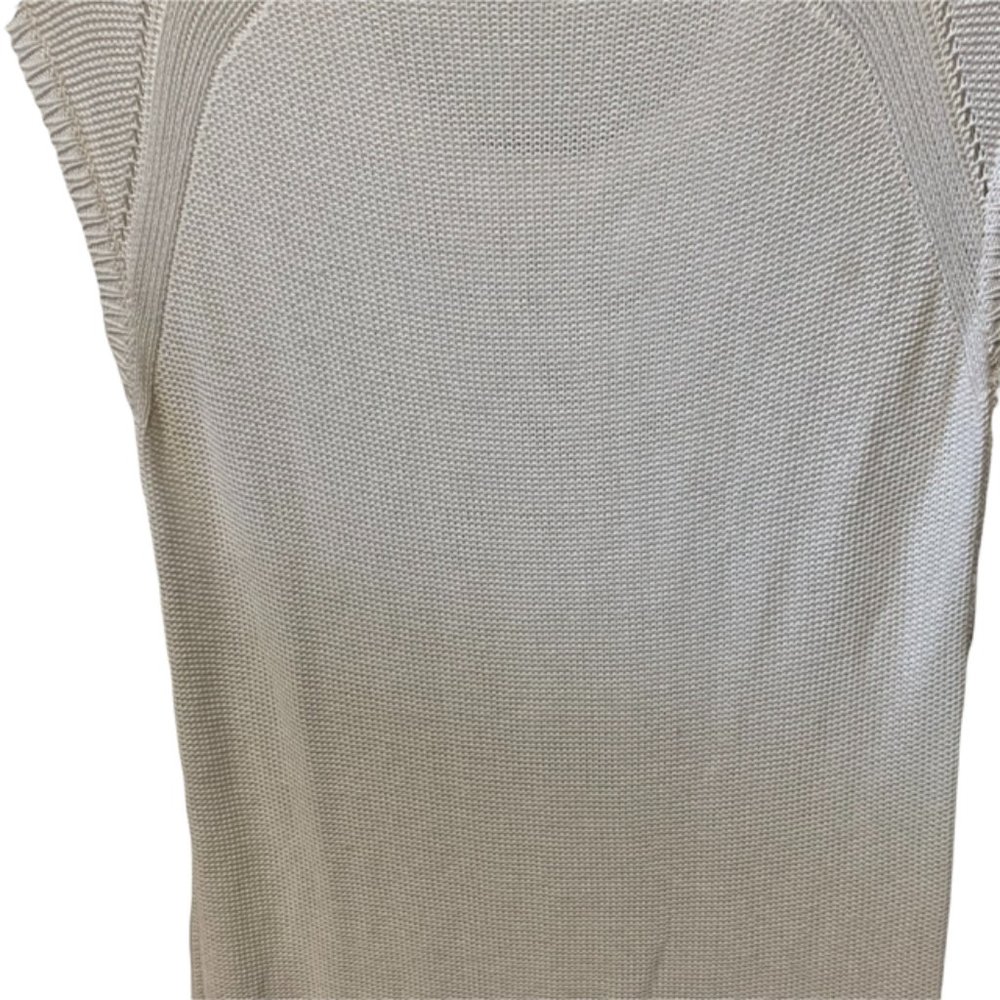 Philosophy Open Weave High Low Sweater Tunic Medium - Picture 3 of 7